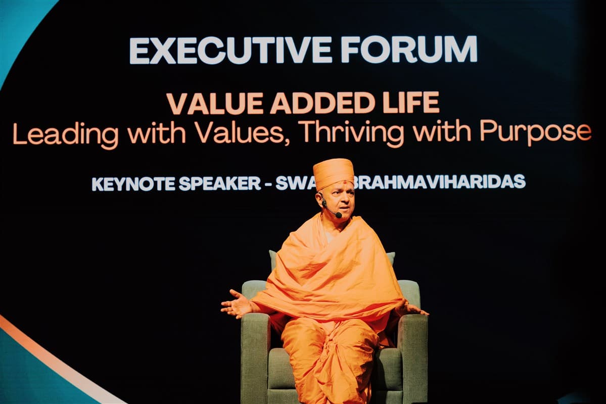 Bay Area Tech Leaders Gain Insight into Values-Based Leadership at BAPS Executive Forum